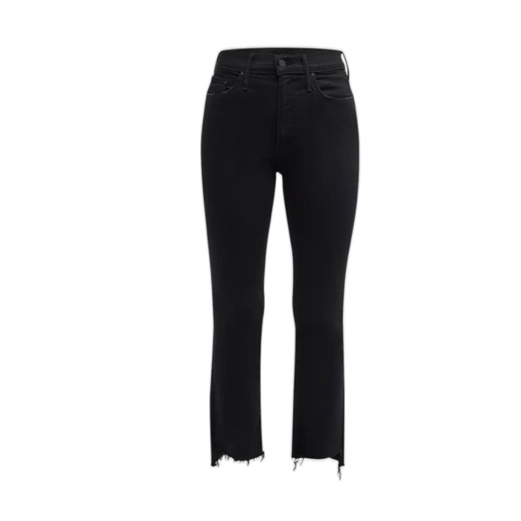 MOTHER Denim - Mother Insider Crop Step Fray Jeans Not Guilty Sz 27